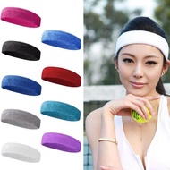 [Cutewomen2020] Soft Women Men Sport Sweat Sweatband Headband Yoga Gym Stretch Head Band Hair