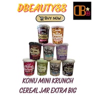 KONU Mini Krunch Cereal Jar Extra Big  variants On-The-Go Snack Crunchy Chocolate Sweet