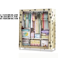 Simple Style Home Wardrobe Fashion Multi-Functional Clothing Storage Cabinet Durable Wardrobe Storag