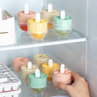 Ice Popsicle Mold Ice Pop Maker Mould Storage Homemade Food Kids Ice Cream DIY Bekas Acuan Aiskrim