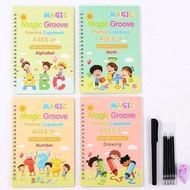 SANK Magic Practice Book 1 SET OF 4 BOOKS + PEN