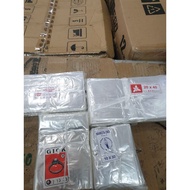 Thin PP Plastic | Clear Tofu Plastic Sizes 10x30, 13x35, 15x35, & 20x40 Per Bundle