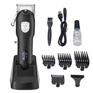 R RESUXI Electric Hair clipper Electric clipper Electric clipper Professional clipper Hair clipper with Charging Base