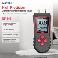 Noyafa Digital Manometer Air Pressure Gauge NF-565 Differential Pressure Gauge ±105 KPaAir Pressure 