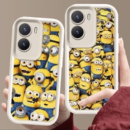 Case for VIVO IQOO Z9 Y15a Y35 Z10 13 Y01 T4 Y55 Y75 Z9X Y22s Y15s Y22 Y56 Y16 5G Soft White E38 Min