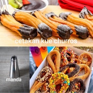 Spuit kue churros cetakan kue churros spuit semprit spuit sagu besar jumbo