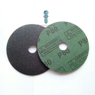 【4Inchi】100mm Polishing Sanding Disc | Round Sand Paper Dics P60 P80 P100 P120