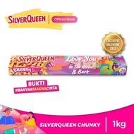 BEST Coklat Silverqueen Chunky Bar 1kg Silver queen Love King Size 1gr
