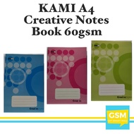 KAMI A4 Creative Notes Book 60gsm