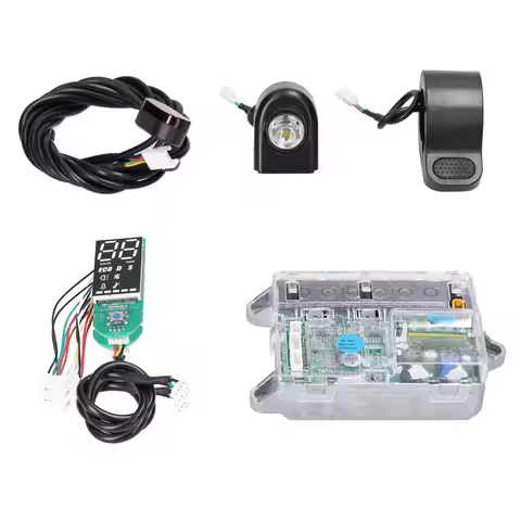 Electric Scooter Motherboard Controller BT Digital Display with Accelerator Front and Rear Light For