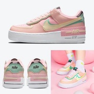 Nike Wmns AF1 Shadow  粉紅 粉綠  女鞋 CU8591-601