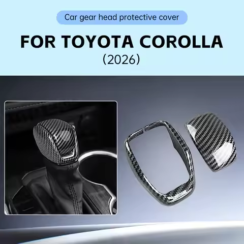 For Toyota Corolla 2026 Car Shift Knob Cover Sticker Car Gear Shift Knob Gear Cover For Toyota Corol