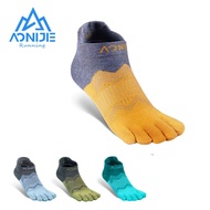 AONIJIE Marathon Ultra Run Five Toe Ankle Socks (1 Pc) E4810S