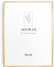 Artower® Gold Metal Photo Frame, Thin Aluminium, 30 x 40 cm