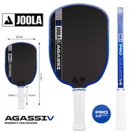 แท้ JOOLA Agassi Pro V Pickleball Paddle T700 Carbon Fiber USAPA Approved 16MM Honeycomb Core Profes
