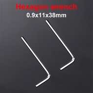2pcs Mini Hexagon Hex Allen Key Wrench S-watch X Blancpain Fifty Fathoms Steel Screwdriver Tool 0.9x