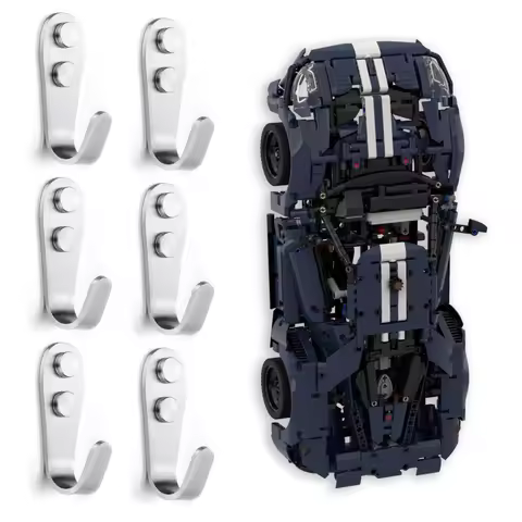 XGREPACK Goods Wall Mount Hook for Lego 42154 Technic 2022 Ford GT (42154 Wall Hook)