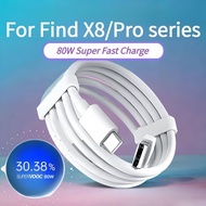 For OPPO 80W SuperVOOC Flash Charge Type C Power Adapter Fast Charger for OPPO Reno13 11 10 9 Pro Fi