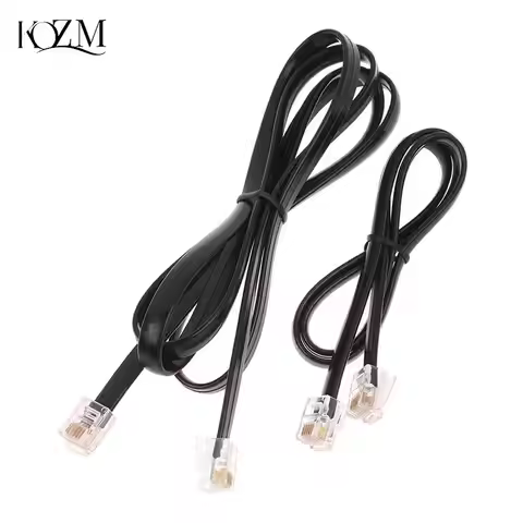 RJ12 6P6C ST-4 Autoguide Camera Cable For Ioptron Auto Guide IEQ30 Ieq45 Kabel Crystal Head Telephon