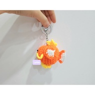 GANTUNGAN HANDMADE MAGIKARP DITTO KEYCHAIN/ MAGIKARP DITTO POKEMON/KEYCHAIN MAGIKARP