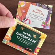 Teacher Day Tag, Hari Guru Teacher Day Gift Card, Cake Topper,  Gift Card Hadiah Hari Guru, Small Te