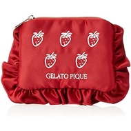【Japan Seller♥】[Gelato Pique] Strawberry Embroidered Tissue Pouch PWGB224626