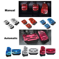 Universal Sports Pedal Cover Automatic Pedal Manual Aluminum Non-Slip Pedal Cover