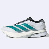 Adizero Boston 13 White/PURE Teal Running Shoes