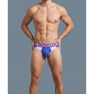 3GUN Dazzling Color Dynamic Climbing Line Patchwork Men's Really Quick-Drying Briefs 3G8X4826A