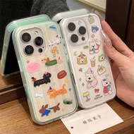 Cartoon Puppy Soft Case Samsung A55 A56 A17 A07 S23 Ultra A26 S25 Ultra S22 Ultra A15 A32 A06 A36 S2
