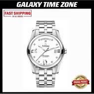 [Official Warranty]Titoni Airmaster T-93808 S-616 Stainless Steel Bracelet Automatic Men’s Watch