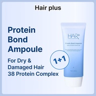 [Hair Plus] Protein Bond Ampoule 70mL 1+1 / Leave-In Protein Treatment / Damaged Hair Care