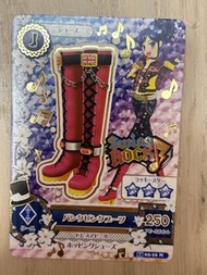 星夢學園卡 霧矢葵卡 Aikatsu! Punk Pink Boots Card