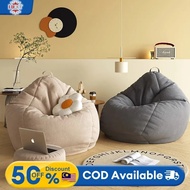 Bean Bag sofa M L XL Lazy Cozy Sofa Chair Sofa Bean Bag with Fillings Bean Bag FullSet Home
