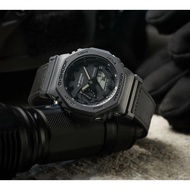 Casio G-Shock GA-2100BCE-1A Black Analog Digital Cloth Band Men's Sporty Watch