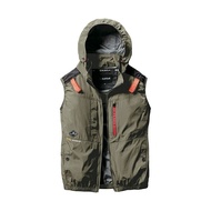 🎌日本直送  📣 ❄️現貨📦即寄❄️ Burtle XL 綠色 上風❄️空調服 風扇衫 背心 防曬 輕撥水 防中暑 AC2084