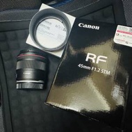 (行貨長保） Canon RF 45mm F1.2 STM （適合R5 II, R6 III, R6, R7, R3, R1…)