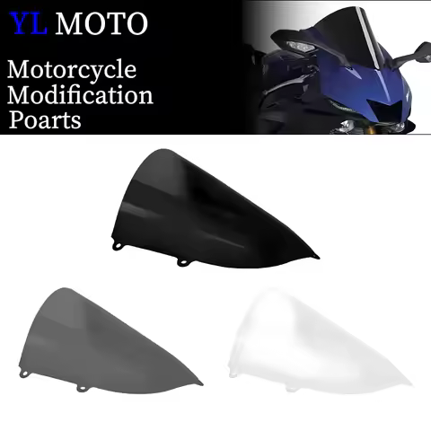 Motorcycle Front Windshield Windscreen Screen accessories For Yamaha R6 yzfr6 2017-2023 yamaha R7 20