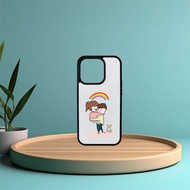情侶寵物 iPhone 手機殼(彩虹)