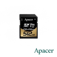 【Apacer】512GB SD UHS-II U3 V30 高速記憶卡 290MB/s 公司貨