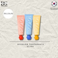 AEKYUNG Bycolor Toothpaste 3 Types. (Fresh Breath, Whitening, High Fluoride)