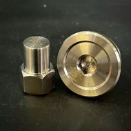 TA stainless steel fire tray screw set with core centering Fu125 MSX125 - FULED - WAVE 125i