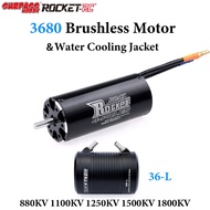 Surpass Hobby Rocket 3680 Brushless Motor 880KV 1100KV 1250KV 1500KV 1800KV With Water Cooling Jacke