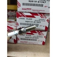 6PCS 100% ORIGINAL TOYOTA IRIDIUM SPARK PLUG 90919-01247 FK20HR11 ALL ESTIMA/VELLFIRE/RX350/GS300