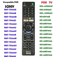 NEW Sony RMT-TX300E Netflix Bravia Smart TV 4K HDR Ultra HD Android Remote Control For RMT-TX300P RMT-TX100B RMT-TX200B RMT-TX102D RMT-TX200U RMT-TX100U KDL-40WE663 KDL-40WE665 KDL-43WE754 KDL-43WE755 KDL-49WE660 KDL-49WE663