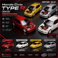 Honda Civic Type R EK9 Diecast Model Car 1:64 Scale | Premium Collectible Edition