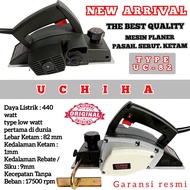 MESIN PLANER UCHIHA UC- 82/ UC-84 SERUT KETAM KAYU UCHIHA BEST QUALITY FULLSET HEAVY DUTY EXTREME