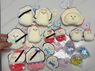 Big sale大特價$25-$30/隻🩷🔥天使生蠔BB｜南瓜生蠔BB｜聖誕生蠔BB｜聖誕帽生蠔BB｜帶子生蠔BB｜蝴蝶結生蠔BB｜惡魔生蠔BB｜圍裙生蠔BB｜液態生蠔BB掛飾｜全新正版