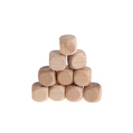 【Bestselling Product】 For Party Graffiti DIY Engraving Printing 20mm Wood Cube Dices Wood Dice Blank