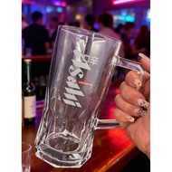 Japanese Thickened ASAHI Shinkou ASAHI Beer Mug Japanese Food Store Dedicated Beer Mug with Handle C